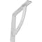 Ekena Millwork Bulwark Steel Bracket, Hammered White 2"W x 12"D x 12"H BKTM02X12X12BUHWH - alternate 1